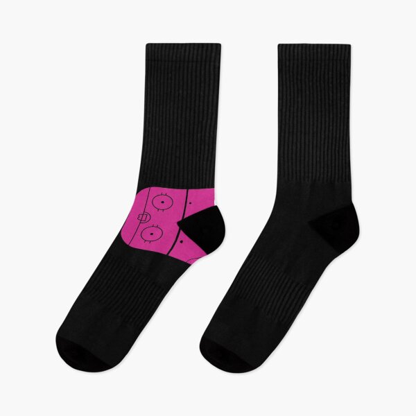 Artikelvorschau, Rosa Hockey-Eisbahn-Aufkleber entworfen und verkauft von felyn3gloria.