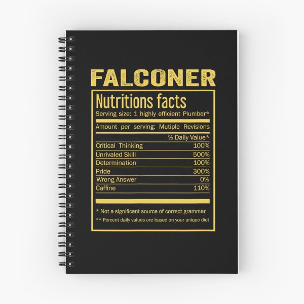 Item preview, Mens Womens falconer birthday Gifts Shirt,Cool falconer Funny Nutrition Facts Mens Womens Christmas Fathers Days Gift, falconer Nutrition Facts designed and sold by xlnv.