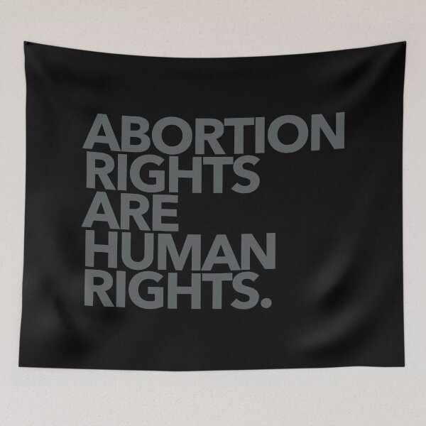 Item preview, Abortion Rights are Human Rights - subtle gray designed and sold by Thelittlelord.