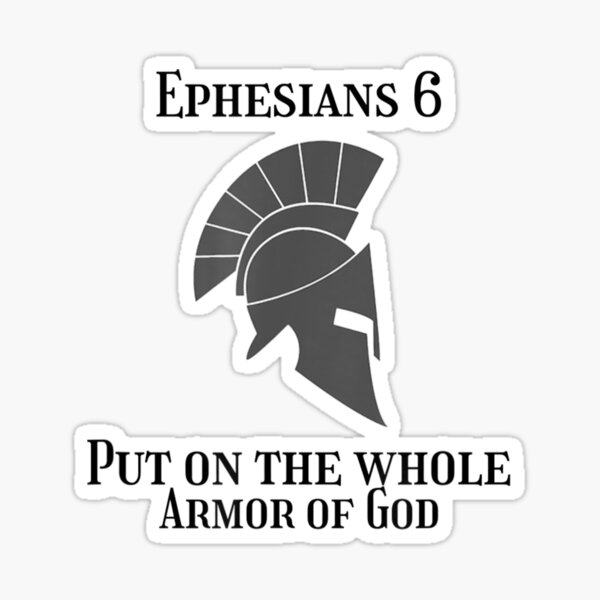 Armor of God Sticker Christian Stickers Bible Verse Stickers Decals About  Jesus, God, Scripture Ephesians 6 
