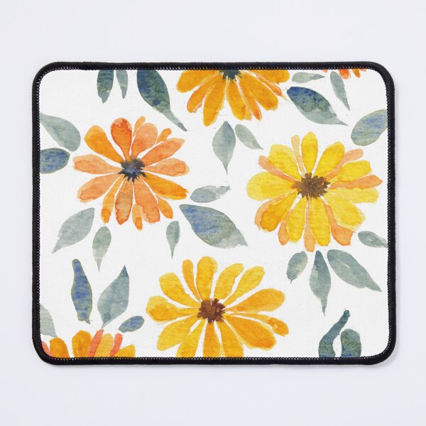 Item preview, Sunset Watercolour Daisies designed and sold by JRoseDesign.