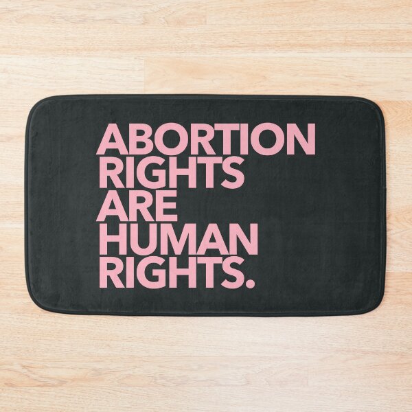 Item preview, Abortion Rights are Human Rights - pink designed and sold by Thelittlelord.