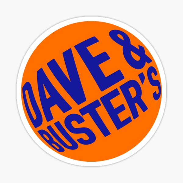 "Dave & Buster's Logo" Sticker for Sale by Redbubble