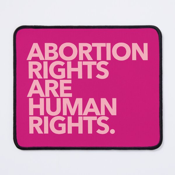 Item preview, Abortion Rights are Human Rights - pink 2 designed and sold by Thelittlelord.