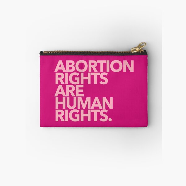 Item preview, Abortion Rights are Human Rights - pink 2 designed and sold by Thelittlelord.