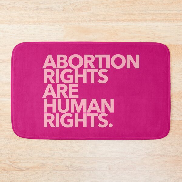 Item preview, Abortion Rights are Human Rights - pink 2 designed and sold by Thelittlelord.
