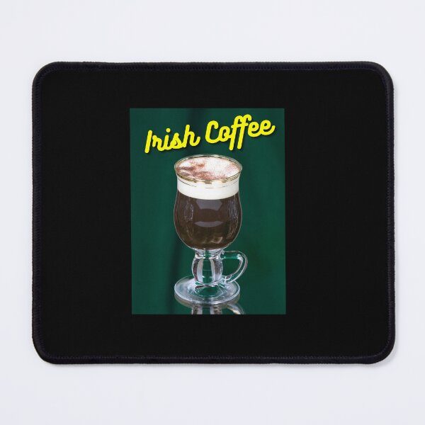Item preview, Irish Coffee Cream Green Background designed and sold by IrishPOD.