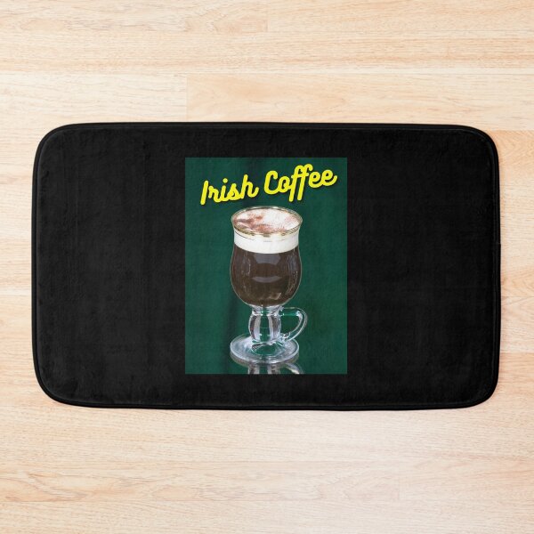 Item preview, Irish Coffee Cream Green Background designed and sold by IrishPOD.