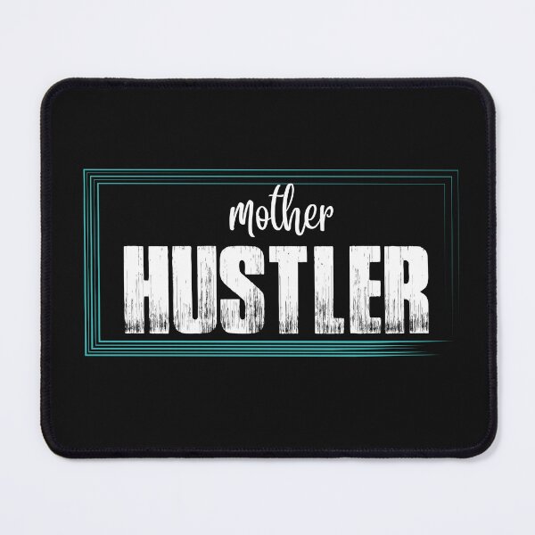 Item preview, Vintage Mother Hustler White Bold Typography  designed and sold by garniturex.
