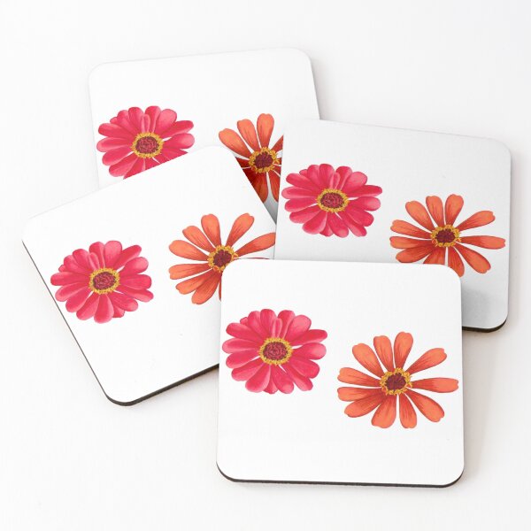 Item preview, Zinnias designed and sold by artelu-cr.