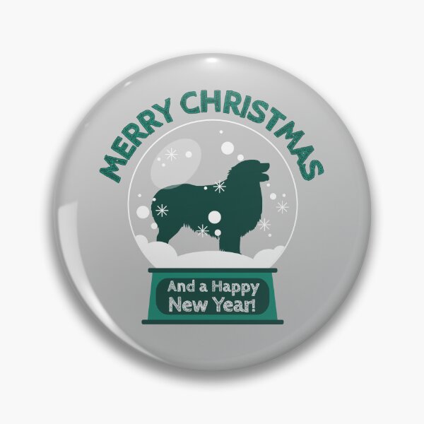 Item preview, Australian Shepherd Merry Christmas Happy New Year Dog Gift designed and sold by Guarddogdrive.