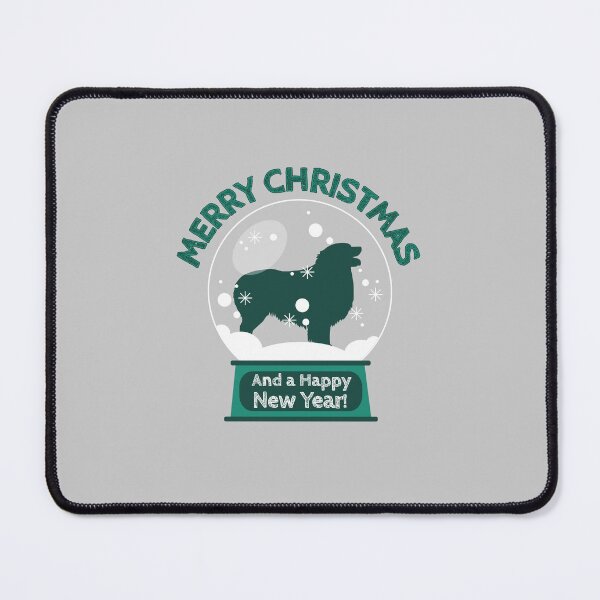 Item preview, Australian Shepherd Merry Christmas Happy New Year Dog Gift designed and sold by Guarddogdrive.