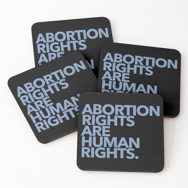 Item preview, Abortion Rights are Human Rights - bluish gray 2 designed and sold by Thelittlelord.