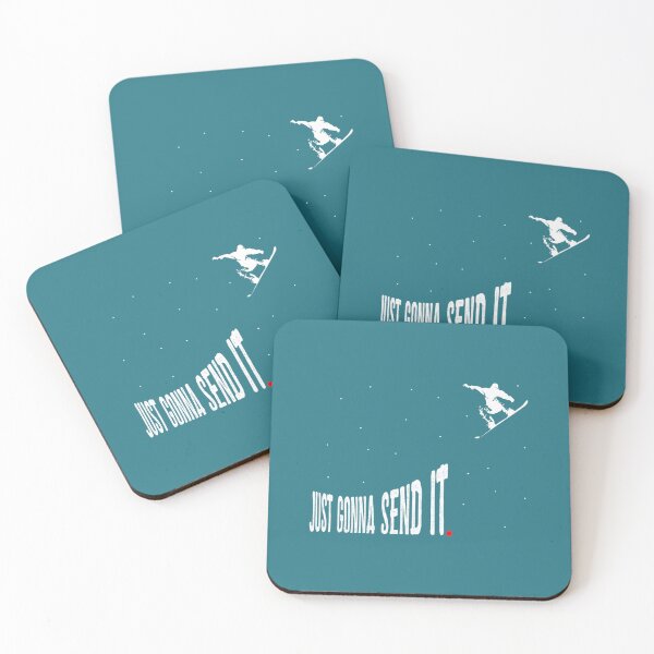 Item preview, Snowboarding Just Gonna Send It Funny Snowboard Ride Meme Pullover designed and sold by HuyenCute.