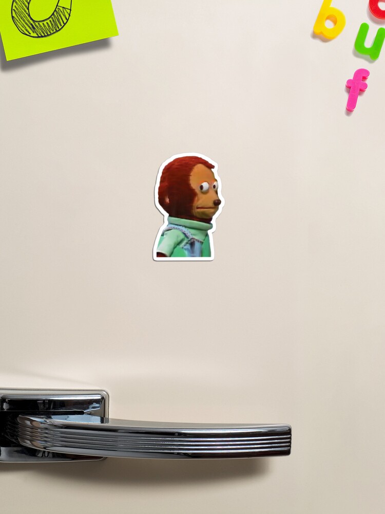 Solo Awkward Look Monkey Puppet Meme Premium Sticker for Sale by HuyenCute