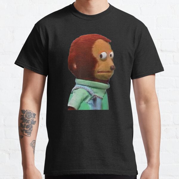 Solo Awkward Look Monkey Puppet Meme T-Shirt