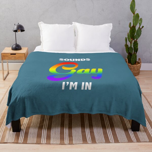 Item preview, Sounds Gay Im In Funny Joke Internet Meme Quote Flex Pullover  designed and sold by HuyenCute.