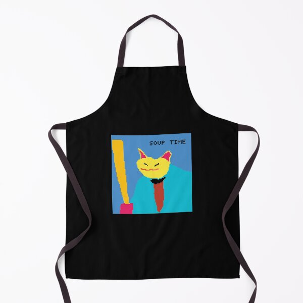 Artikelvorschau, Suppen-Zeit-Meme-Katzen-Pixel-Kunst-Pullover entworfen und verkauft von HuyenCute.