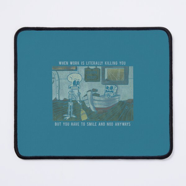 Item preview, Spongebob Squarepants Skeleton Meme Poster Premium  designed and sold by HuyenCute.
