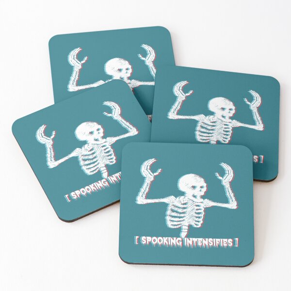 Artikelvorschau, Spooking intensiviert, Spoopy Skeleton Meme Design Spooky entworfen und verkauft von HuyenCute.