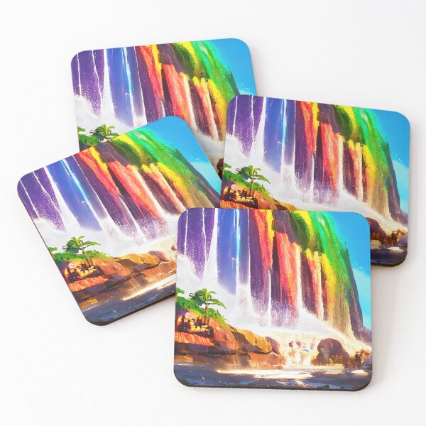 Item preview, Rainbow falls designed and sold by fizzribbit.
