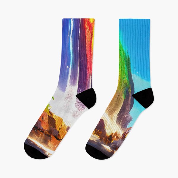 Item preview, Rainbow falls designed and sold by fizzribbit.
