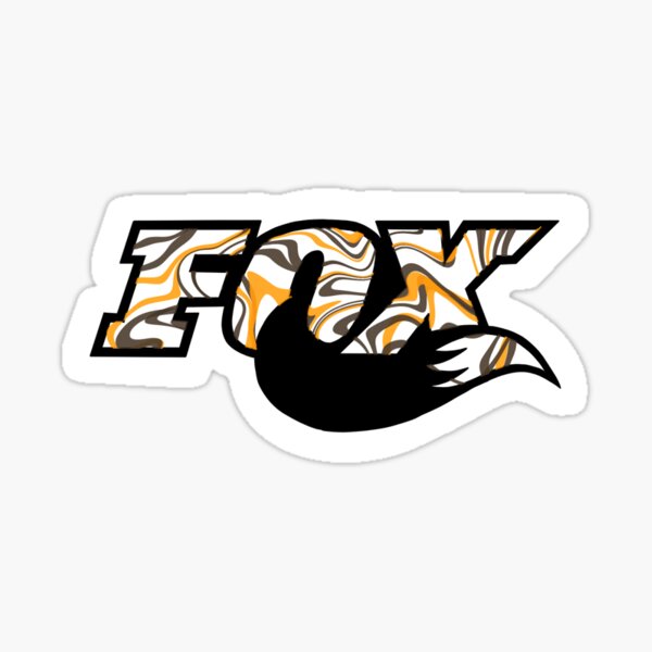 Fox Racing Mens FOXHEAD Thermal DIE Cut Sticker