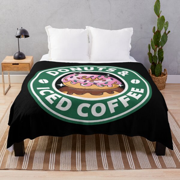 Item preview, Donuts and Iced Coffee designed and sold by spacedowl.
