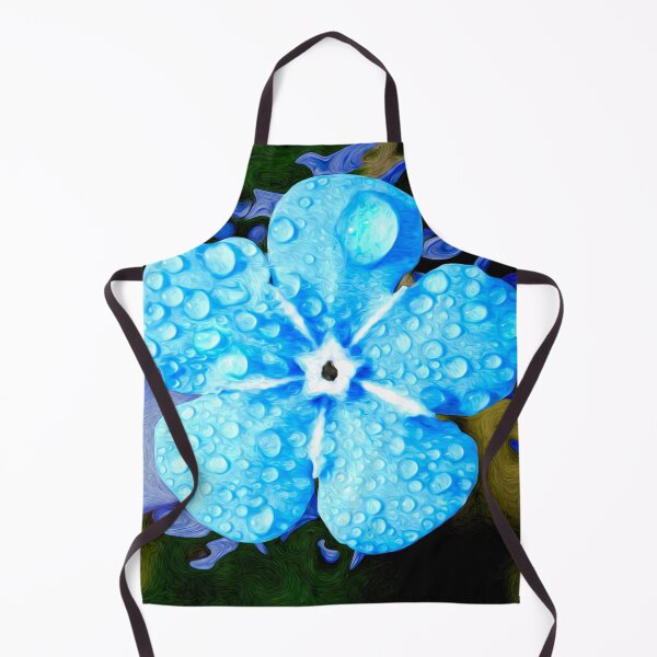 Item preview, Light Blue Flowers with Raindrops designed and sold by Sapphire07.