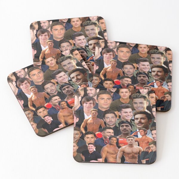 Item preview, Zac Efron Photo Collage designed and sold by T-shirtakStore.