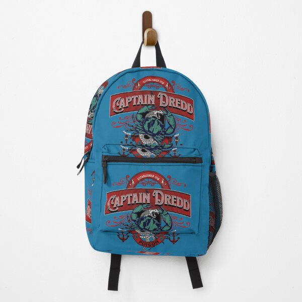 Item preview, Captain Dredd Red Pirate Mermaid Snakes Scorpion and Anchors designed and sold by Emeris.