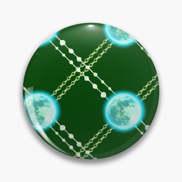 Item preview, Green Chained Moon Plaid designed and sold by LanDiMonk.