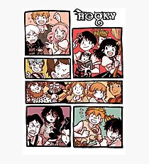 Hooky Comic Page Color Photographic Print