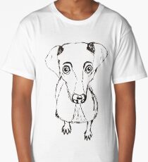 Simplistic Dog Long T-Shirt