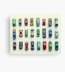 Toy Car Collection Canvas Print
