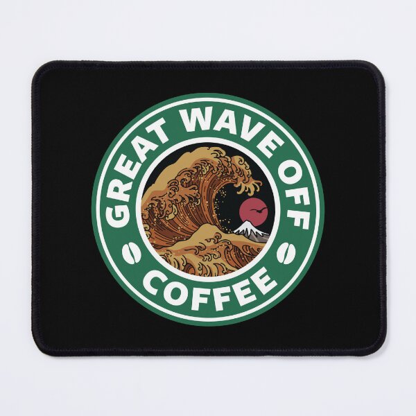 Item preview, Great Wave Off Coffee designed and sold by spacedowl.