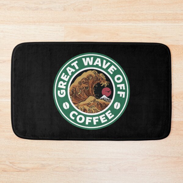 Item preview, Great Wave Off Coffee designed and sold by spacedowl.