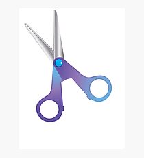 A pair of SCISSORS Photographic Print