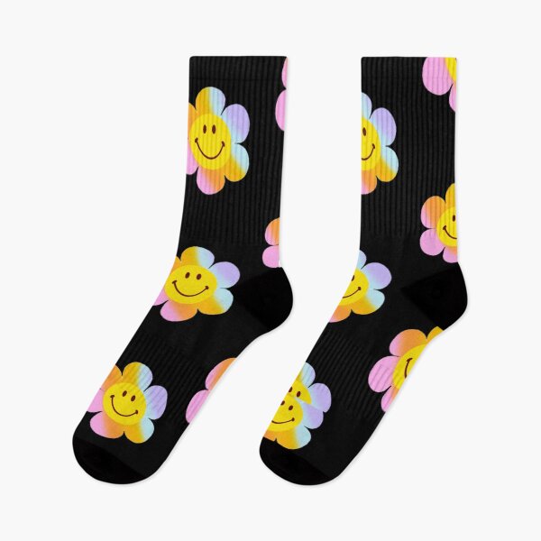 Item preview, Rainbow sunflower smilies designed and sold by pnkpopcorn.