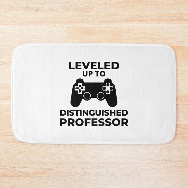 Item preview, Leveled Up To Distinguished Professor - Tenure, University, Academic, College Professor Gift, Professor Promotion, Gamer, Video Games designed and sold by jadedscientist.