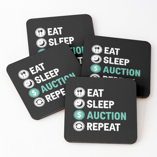 Item preview, Eat Sleep Auction Repeat designed and sold by allysmar.