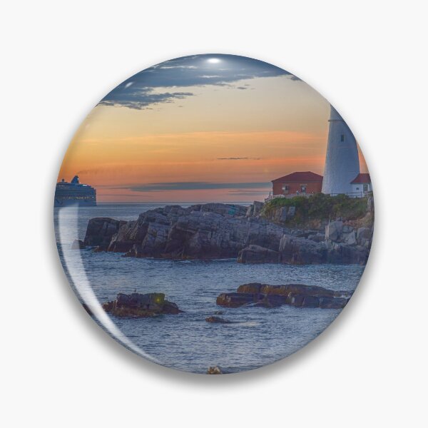 Item preview, Portland, Maine, Coastal Lighthouse Sunset designed and sold by newburyboutique.