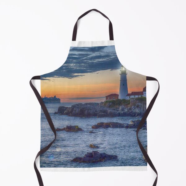 Item preview, Portland, Maine, Coastal Lighthouse Sunset designed and sold by newburyboutique.