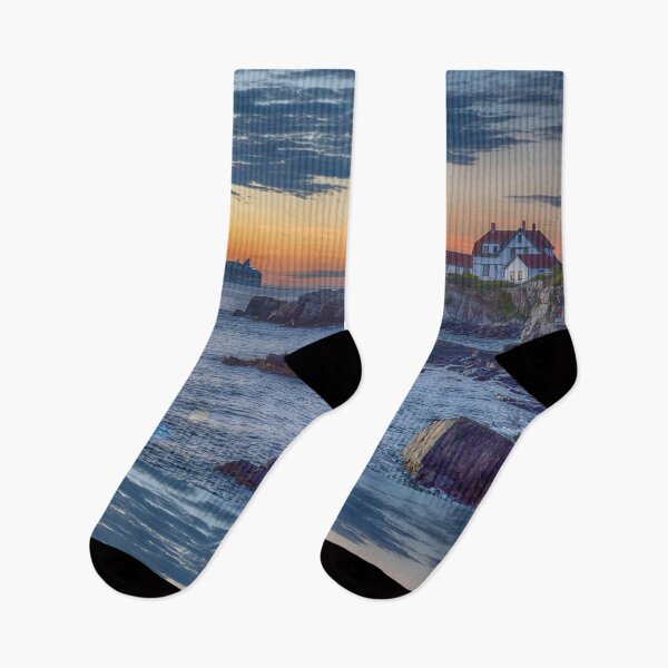 Item preview, Portland, Maine, Coastal Lighthouse Sunset designed and sold by newburyboutique.