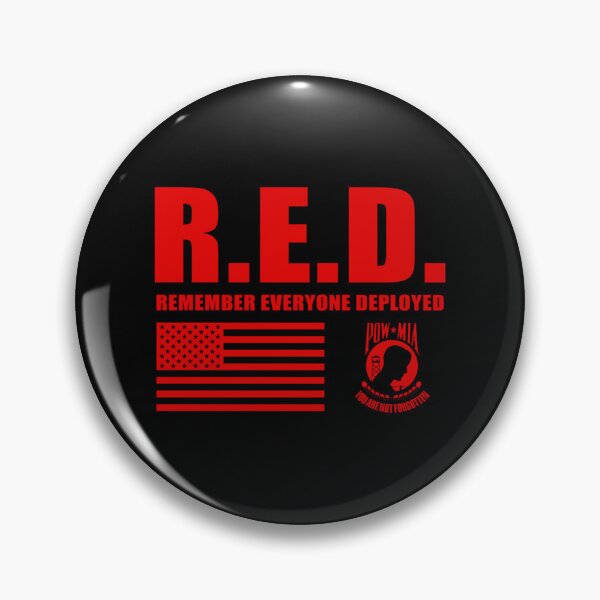 Item preview, Red Friday Pow Mia You Are Not Forgotten Essential T-Shirt designed and sold by addeoovrteqt.