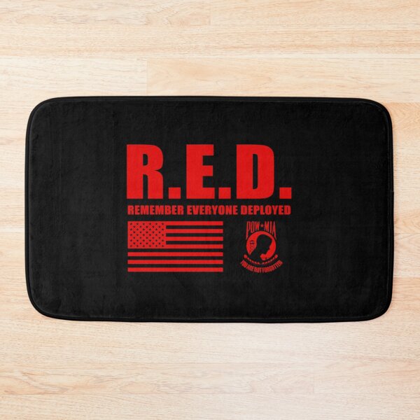 Item preview, Red Friday Pow Mia You Are Not Forgotten Essential T-Shirt designed and sold by addeoovrteqt.
