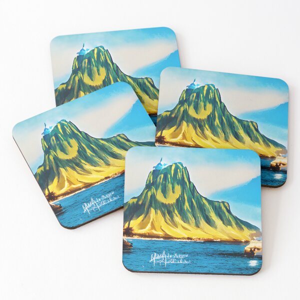 Item preview, Dormant tropical volcano designed and sold by fizzribbit.