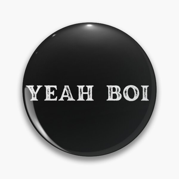 Item preview, Funny Yeah Boi  meme Bold Typography  designed and sold by garniturex.