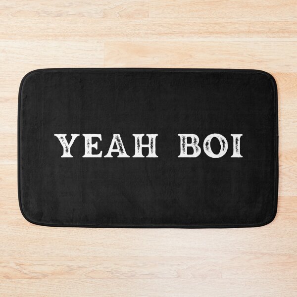 Item preview, Funny Yeah Boi  meme Bold Typography  designed and sold by garniturex.