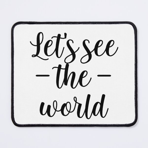 Item preview, Let's See The World designed and sold by itsmemaytal.